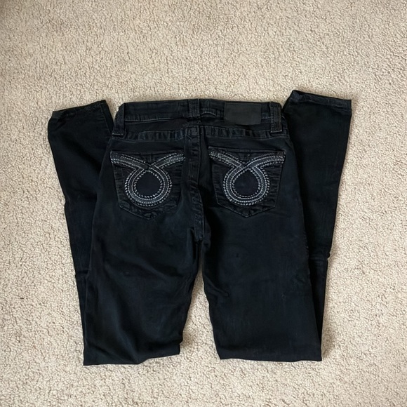 Big Star Alex Skinny Black Jeans, 0/24, Soft and Stretchy - Picture 2 of 9